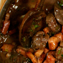 LIVER IN WINE SAUCE